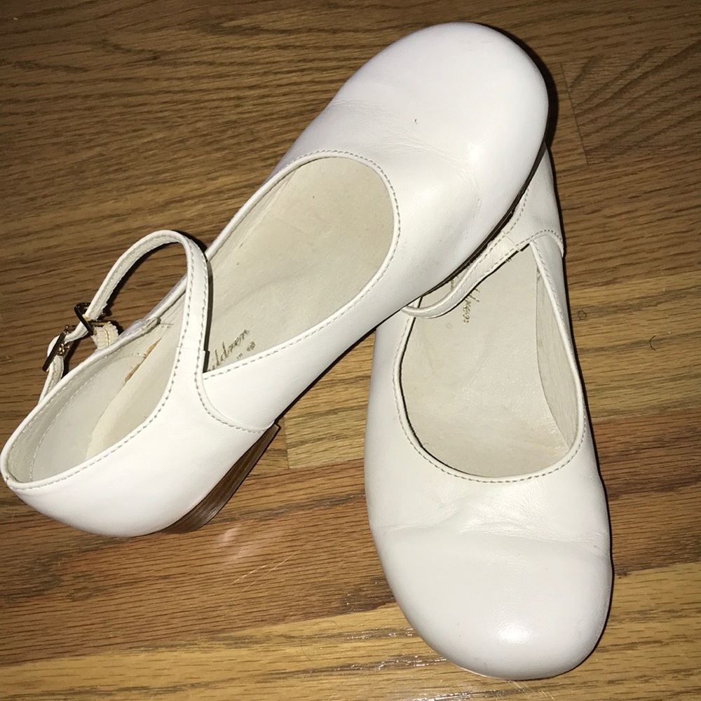 Strasburg Children Leather White Dress Mary Jane 2